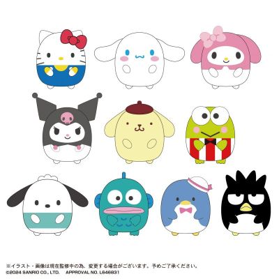 三丽鸥角色 掌上团子玩偶