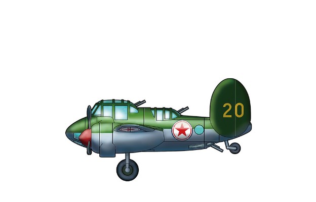 mPLANE-004 Tu-2轰炸机