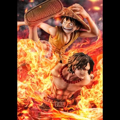 P.O.P 航海王“NEO-MAXIMUM”路飞 与 艾斯 ～兄弟之情～ 20周年限定版