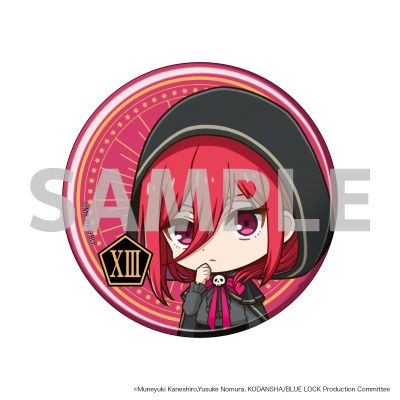 蓝色监狱 集换式徽章 塔罗牌02 Q版角色插画