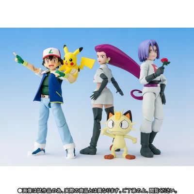 S.H.Figuarts 精灵宝可梦 小智与火箭队 （限定版）
