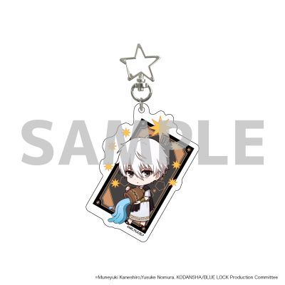 蓝色监狱 集换式星型扣亚克力挂件 塔罗牌01 Q版角色插画