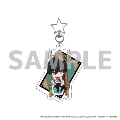 蓝色监狱 集换式星型扣亚克力挂件 塔罗牌01 Q版角色插画