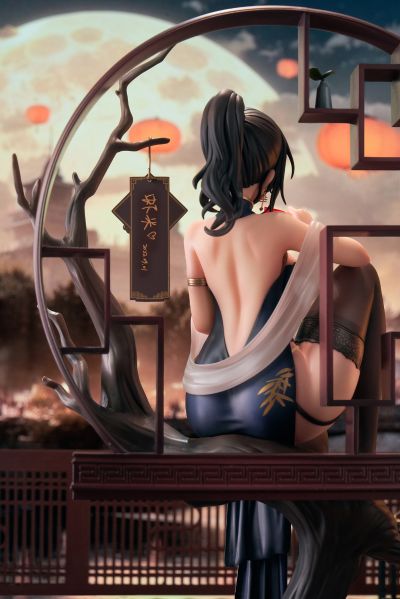 虾米大模王 夏芈「幸」相逢 旗袍 玄墨