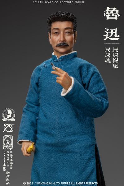 1/12鲁迅可动人偶