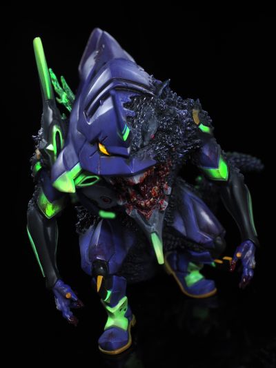 Q版拟真   初号机  哥斯拉觉醒形态