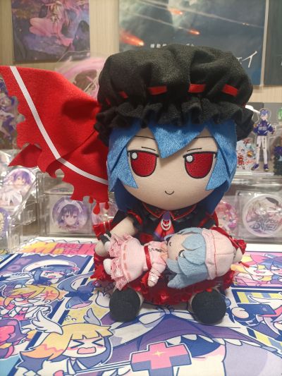 东方布偶系列 71 蕾米莉亚・斯卡雷特 （东方归言录 恶魔大小姐） 毛绒绒蕾米莉亚