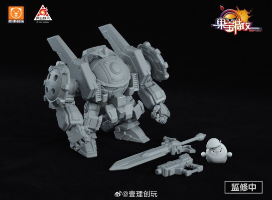 果宝特攻拼装机甲系列模型 香橙战宝