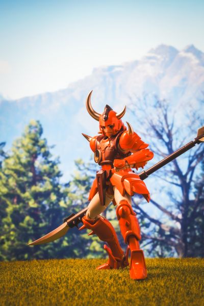 超弹可动 魔神坛斗士 陀神 秀丽黄