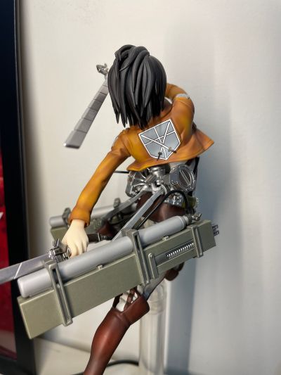 Hdge technical statue No.5 进击的巨人 三笠 训练兵团