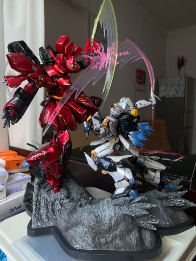 BNFIGURE DX 高达系列第二作 Nu高达大战沙扎比