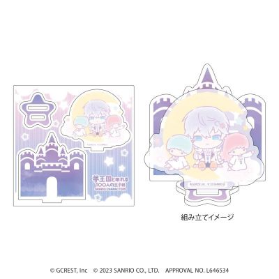 梦王国与沉睡的100名王子 亚克力角色立牌 Q版角色插画