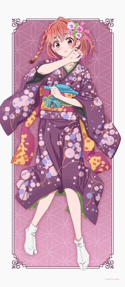 租借女友 第三季 原创插画 大号挂画 和服