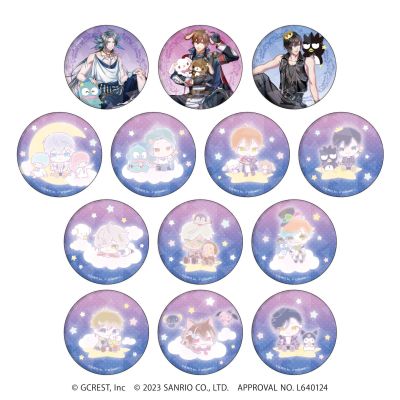 梦王国与沉睡的100名王子 集换式全息徽章02