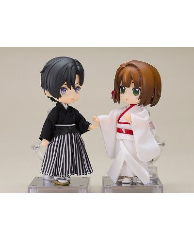 粘土娃 服装套组 羽织袴