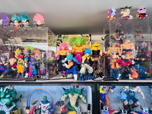 一番赏 超级龙珠英雄-第五任务 MASTERLISE C奖 黑衣战士（超级赛亚人3・黑暗龙珠强化）