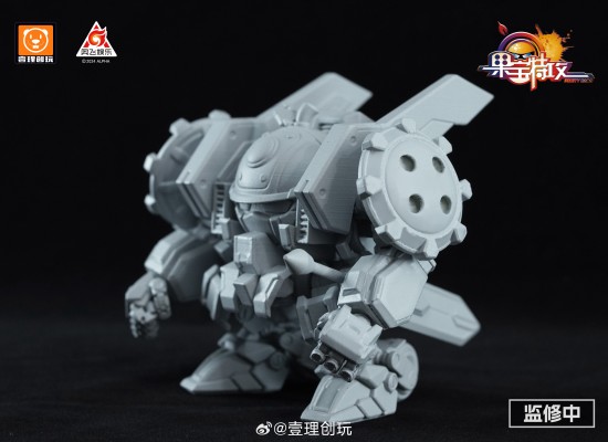 果宝特攻拼装机甲系列模型 香橙战宝