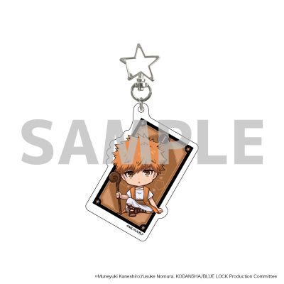 蓝色监狱 集换式星型扣亚克力挂件 塔罗牌01 Q版角色插画