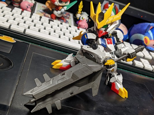 SD高达 Cross Silhouette 机动战士高达 铁血的奥尔芬斯 ASW-G-08高达・巴巴托斯 天狼座帝王形态