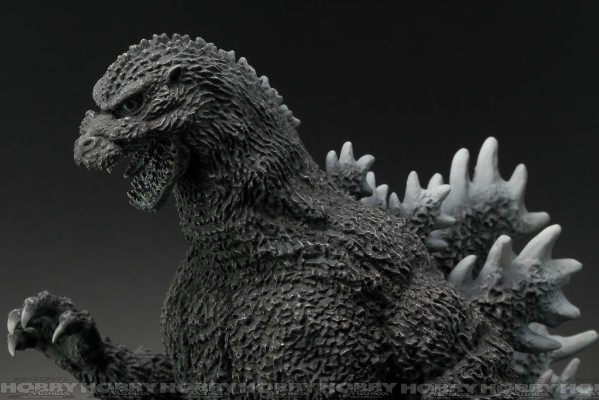 一番赏ONLINE 酒井祐司超绝造型 怪兽收藏 哥斯拉大战碧奥兰蒂 C奖 哥斯拉（1989）黑白配色
