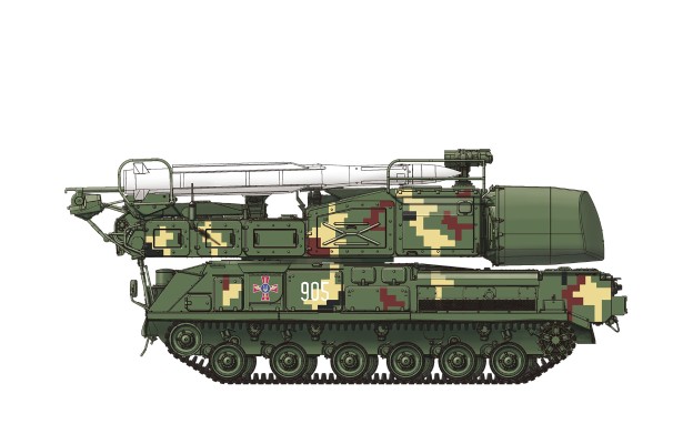 SS-014 俄罗斯9K37M1“山毛榉”防空导弹系统