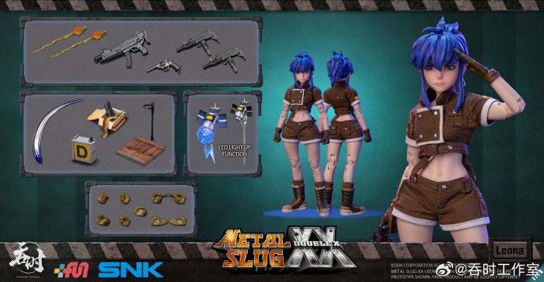 TS-012 合金弹头XX 莉安娜·哈迪兰 1/12可动布衣人偶