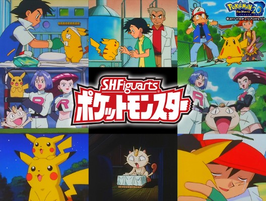 S.H.Figuarts 精灵宝可梦 小智与火箭队 （限定版）