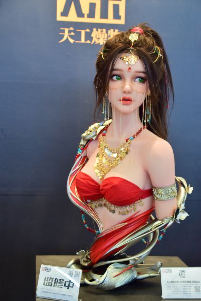 鬼刀 风曳公主 蜡像级等身全硅胶半身艺术像