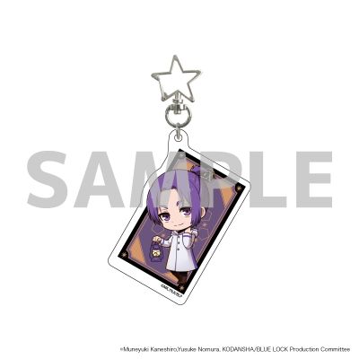 蓝色监狱 集换式星型扣亚克力挂件 塔罗牌01 Q版角色插画