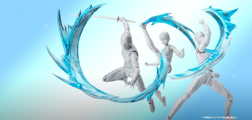 万代魂特效系列 蓝色旋风特效件 S.H.Figuarts配件包