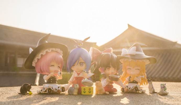 粘土人#1041 月影特工 半藏门雪&Rappa