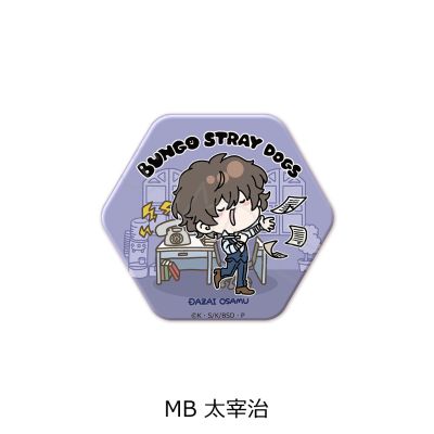 文豪野犬 第二弹 六边型徽章 Mocho系列