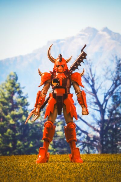 超弹可动 魔神坛斗士 陀神 秀丽黄