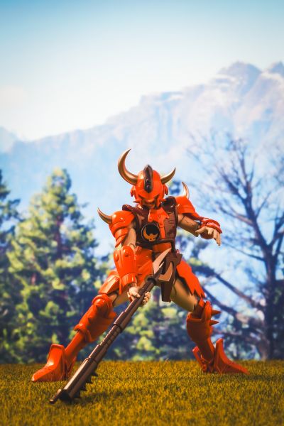 超弹可动 魔神坛斗士 陀神 秀丽黄