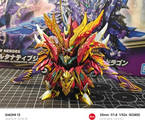 SDW HEROES SD高达世界 群英集 龙骑士传说 异变正义无限飞龙