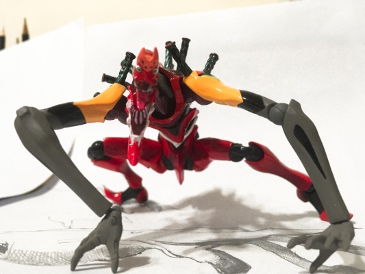 【初回特典付き】山口式转轮系列 No.90 エ梵ゲリオン２号机 獣化第２形态【ザ・ビースト】『ヱ梵ゲリヲン 新剧场版：破』