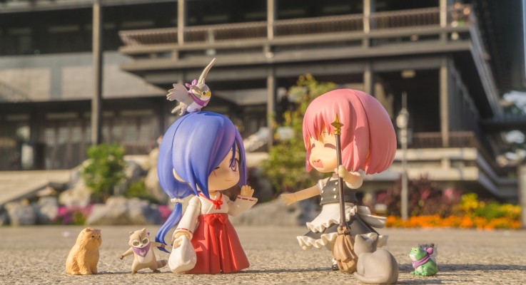 粘土人#1041 月影特工 半藏门雪&Rappa