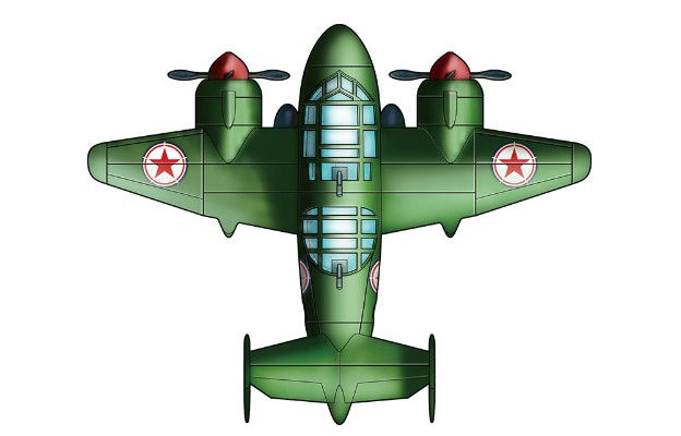 mPLANE-004 Tu-2轰炸机