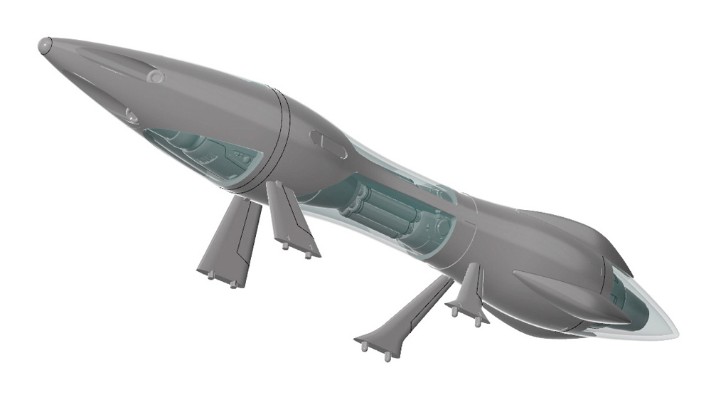 65885 超时空要塞系列 YF-19 附带高速装备＆折跃推进器