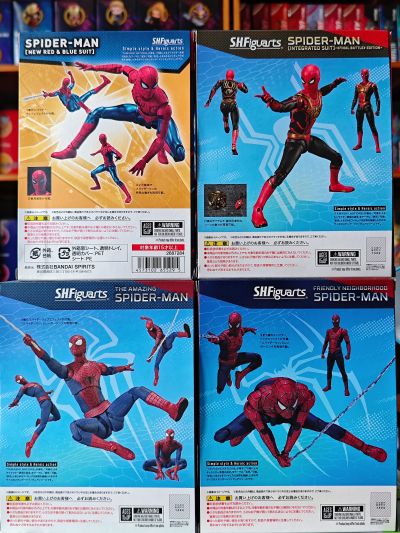 S.H.Figuarts 蜘蛛侠：英雄无归 蜘蛛侠 [新红蓝战衣]