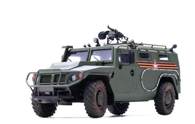 VS-008 俄罗斯GAZ 233115 “虎-M” 高机动装甲车特种作战型