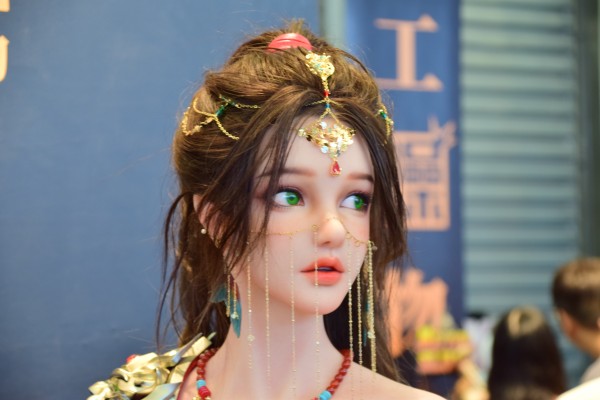 鬼刀 风曳公主 蜡像级等身全硅胶半身艺术像