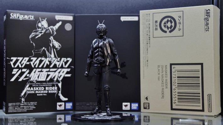 mastermind JAPAN x 新·假面骑士公映纪念合作  S.H.Figuarts  新·假面骑士 假面骑士 黑色