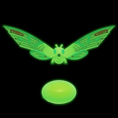 东宝可动模型系列  摩斯拉（荧光）