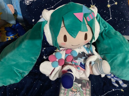 软绵绵毛绒 L尺寸 初音未来 魔法未来 2020 冬日