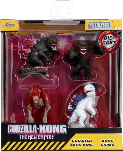 哥斯拉大战金刚2 2.5英寸 金属模型套装