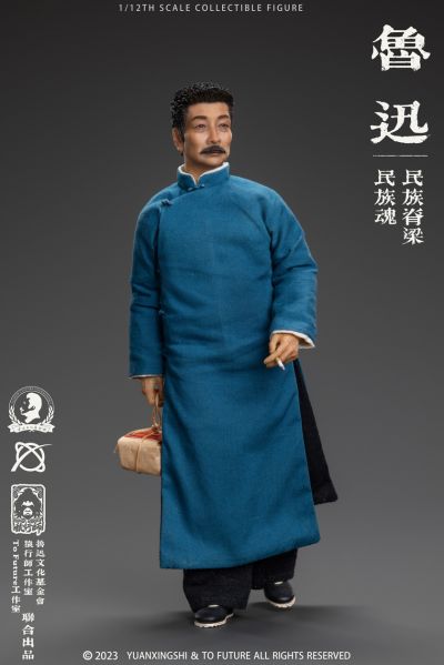 1/12鲁迅可动人偶