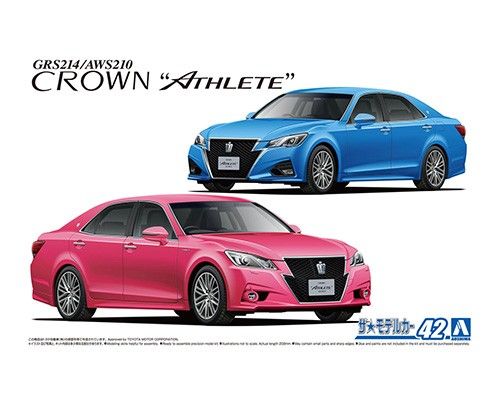 汽车模型系列 No.42 丰田 GRS214/AWS210 皇冠Athlete G 2015款