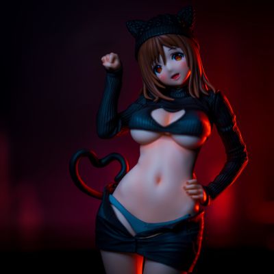 猫女孩 黑猫酱