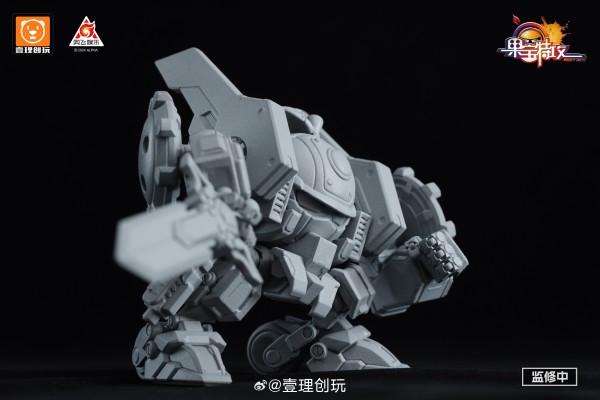 果宝特攻拼装机甲系列模型 香橙战宝